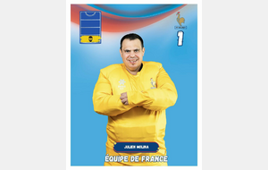 Julien médaillé au Championnat d’Europe !