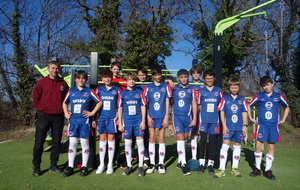 Match U14 à domicile à 14h au Stade Bachelard !