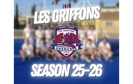 Rejoignez notre équipe homme pour la saison 2025-2026 !