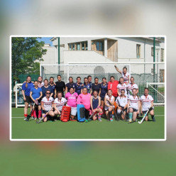 Hockey sur Gazon féminin : beau match d'entrainement